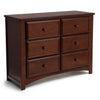 Espresso Truffle (208) 8-Summit 6 Drawer Dresser