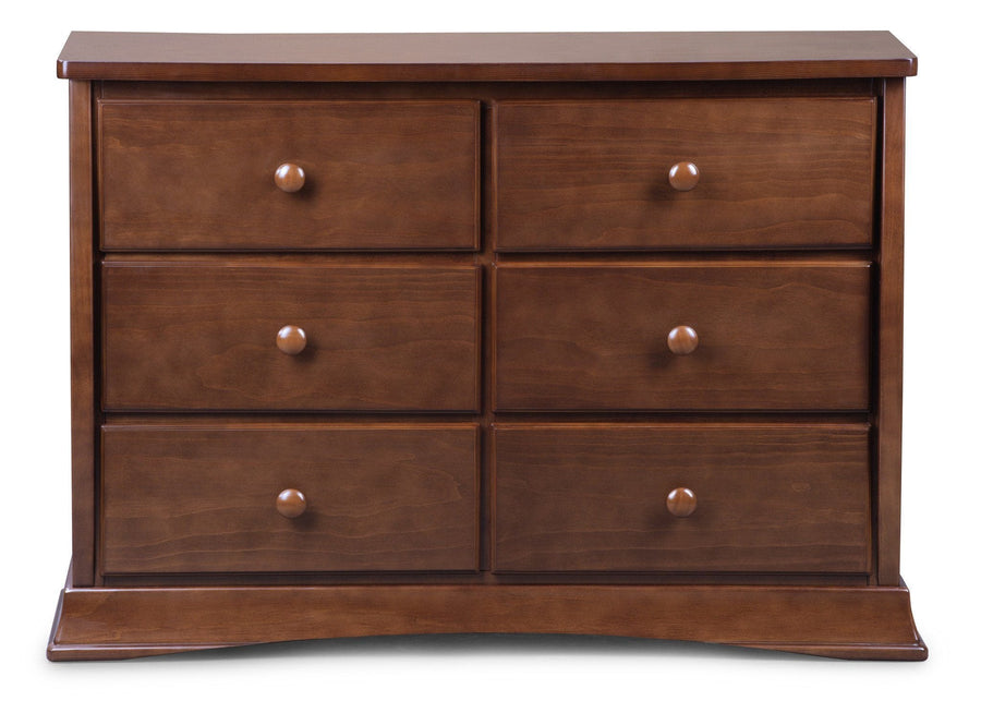 Chocolate (204) 10-Bentley 6 Drawer Dresser