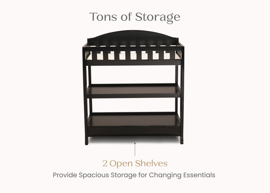 Ebony (0011) 11-Wilmington Changing Table