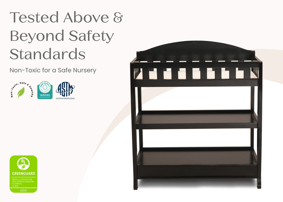 Ebony (0011) 13-Wilmington Changing Table