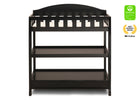 Ebony (0011) 6-Wilmington Changing Table with Pad