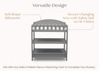 Grey (026) 6-Wilmington Changing Table