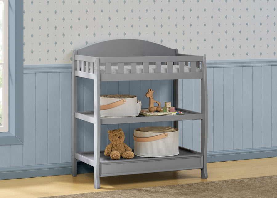 Grey (026) 1-Wilmington Changing Table with Pad