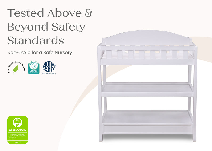 White (100) 31-Wilmington Changing Table