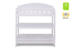 White (100) 14-Wilmington Changing Table with Pad
