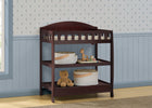 Espresso Cherry (205) 22-Wilmington Changing Table with Pad
