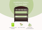 Espresso Cherry (205) 40-Wilmington Changing Table