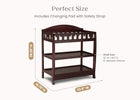 Espresso Cherry (205) 42-Wilmington Changing Table