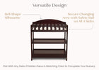 Espresso Cherry (205) 43-Wilmington Changing Table