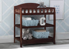 Espresso Cherry (205) 17-Wilmington Changing Table with Pad