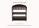 Dark Chocolate (207) 20-Wilmington Changing Table