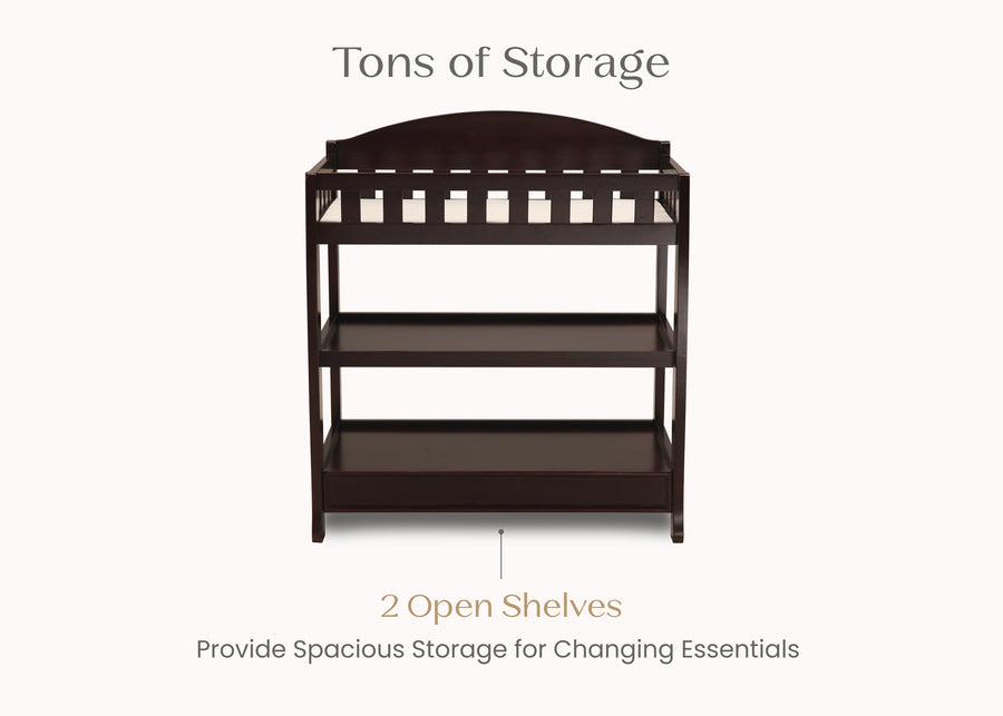 Dark Chocolate (207) 20-Wilmington Changing Table