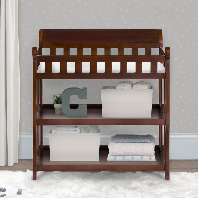 Black Cherry Espresso (607) 24-Eclipse Changing Table