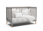 Grey with Natural (1359) 28-Essex 4-in-1 Convertible Crib