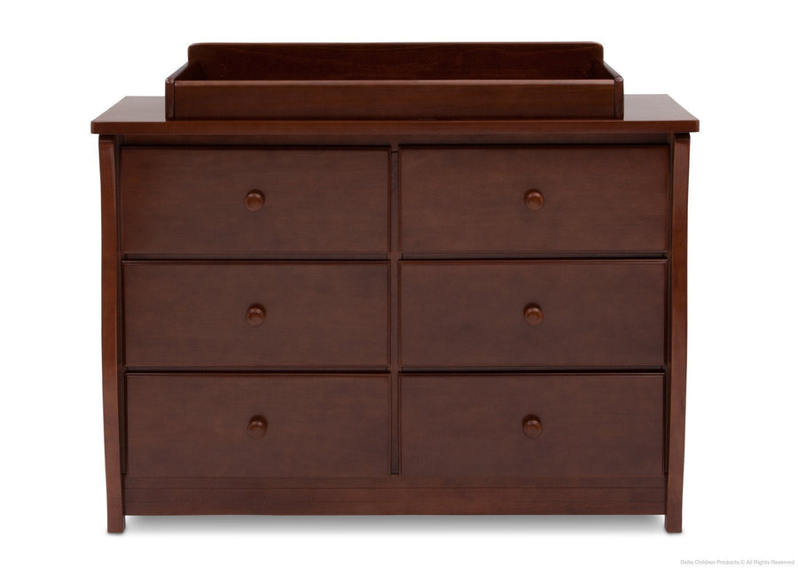 Chocolate (204) 9-Clermont 6 Drawer Dresser
