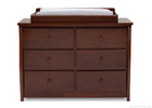 Chocolate (204) 10-Clermont 6 Drawer Dresser