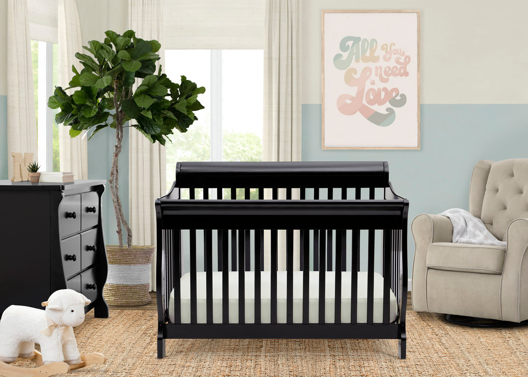 Canton 4-in-1 CribEbony (0011)