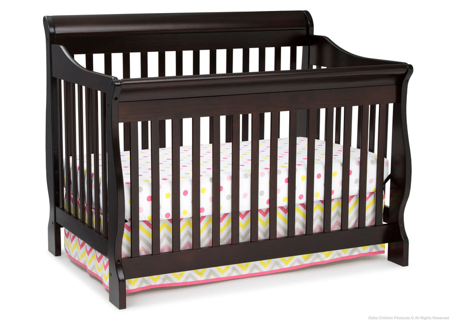 Dark Chocolate (207) 16-Canton 4-in-1 Crib