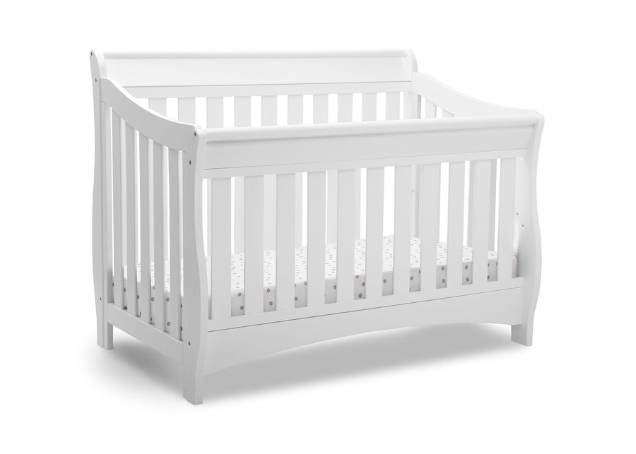 White (100) 3-Bentley 'S' Series 4-in-1 Crib