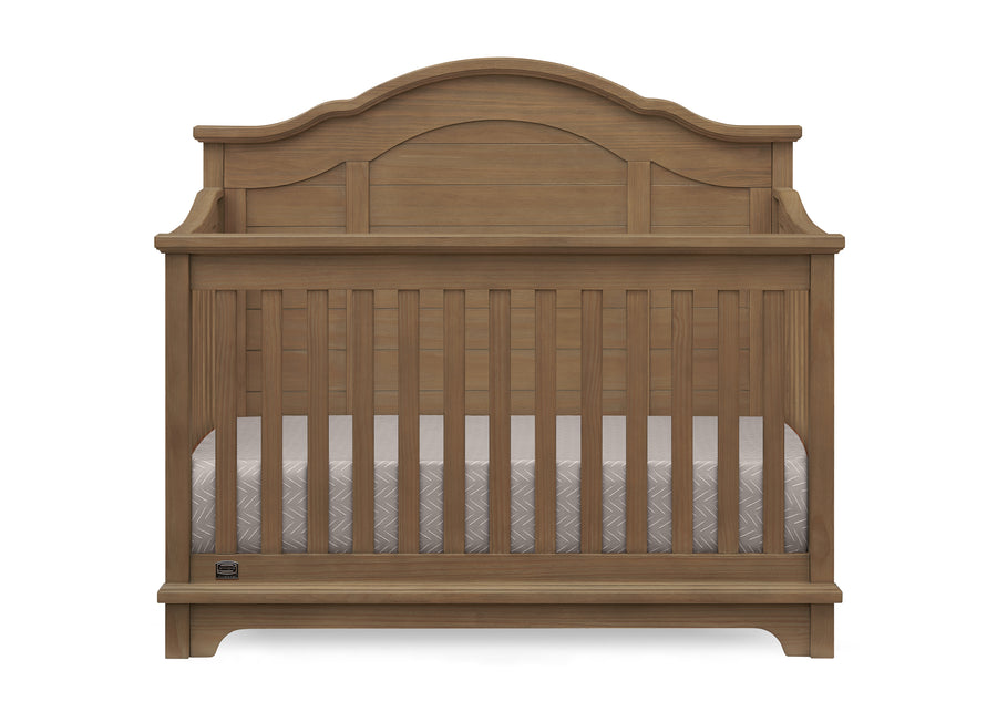 Aged Oak (845) 39-Asher 6-in-1 Convertible Crib
