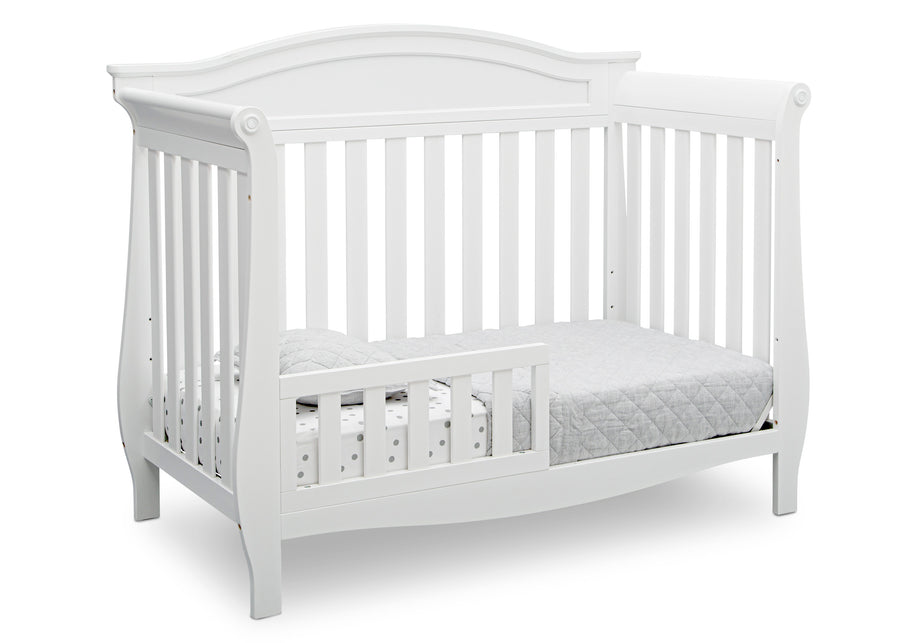 Bianca White (130) 4-Lancaster 4-in-1 Convertible Crib