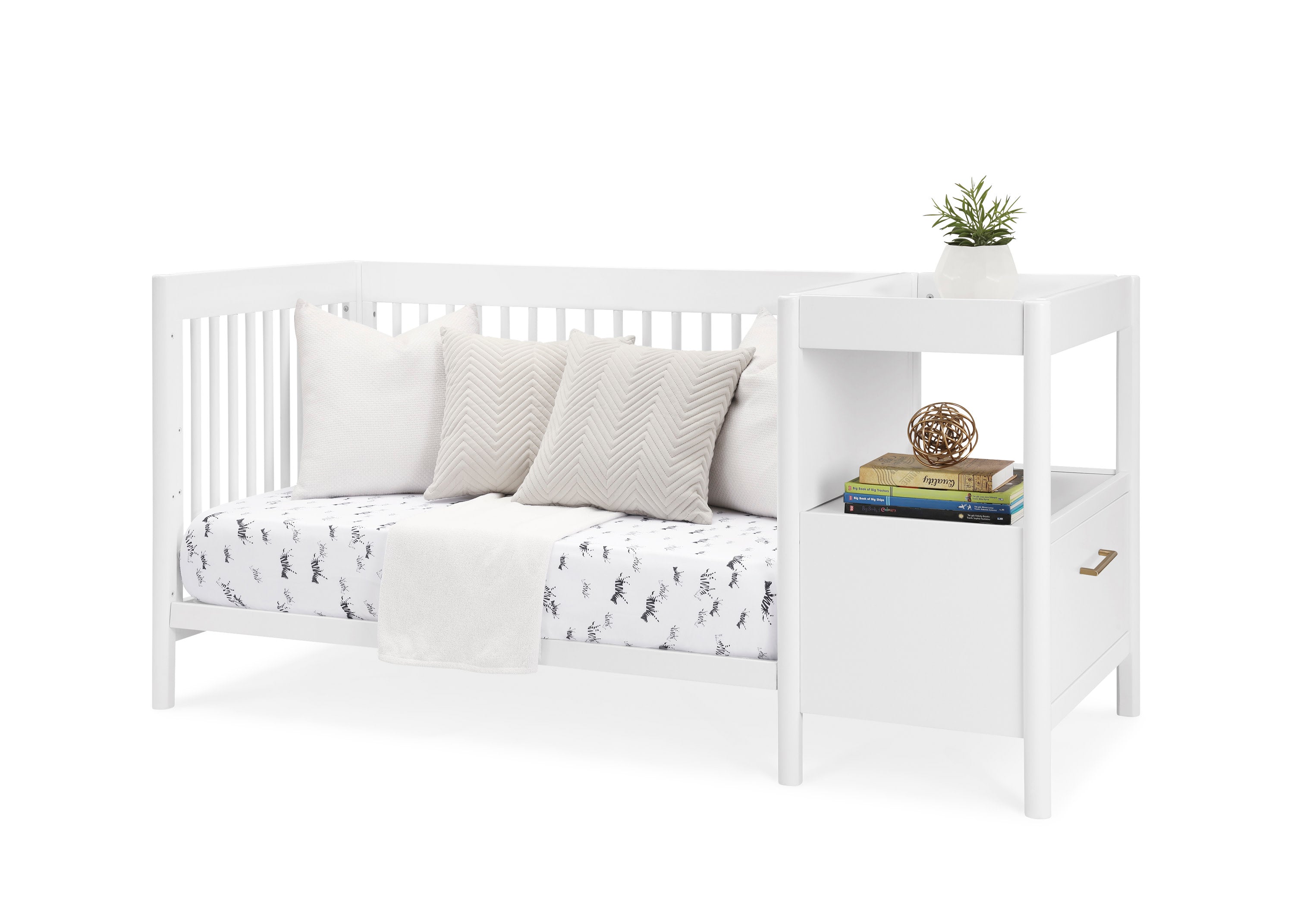 Zoe 5-in-1 Convertible Crib and Changer - Delta Children
