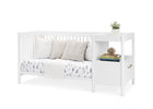 Bianca White (130) 18-Zoe 5-in-1 Convertible Crib and Changer