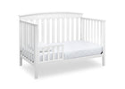 White (100) 13-Gateway 4-in-1 Convertible Crib