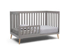 Grey with Natural (1359) 26-Essex 4-in-1 Convertible Crib