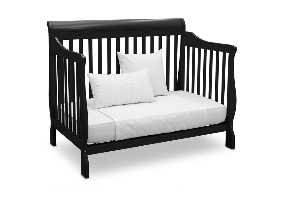 Ebony (0011) 14-Canton 4-in-1 Crib