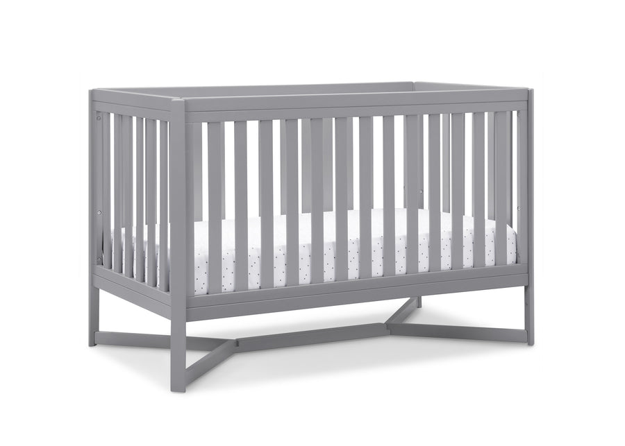 Grey (026) 34-Tribeca 4-in-1 Convertible Crib