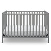 DCB: Grey (026) 46-Heartland 4-in-1 Convertible Crib