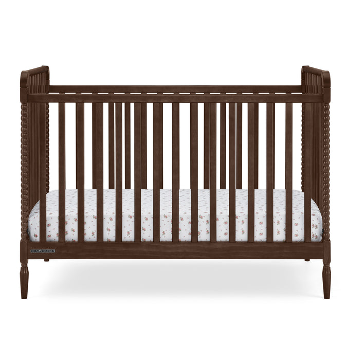 DCB: Walnut Espresso (1324) 29-Lily 4-in-1 Convertible Crib