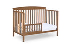 Chestnut (836) 34-Hanover 6-in-1 Convertible Baby Crib