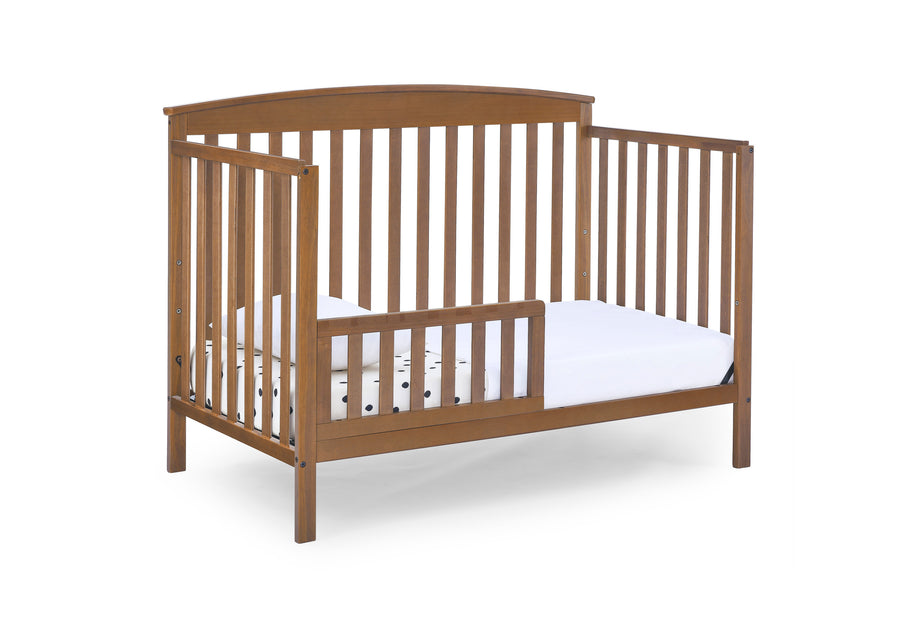 Chestnut (836) 62-Hanover 6-in-1 Convertible Baby Crib