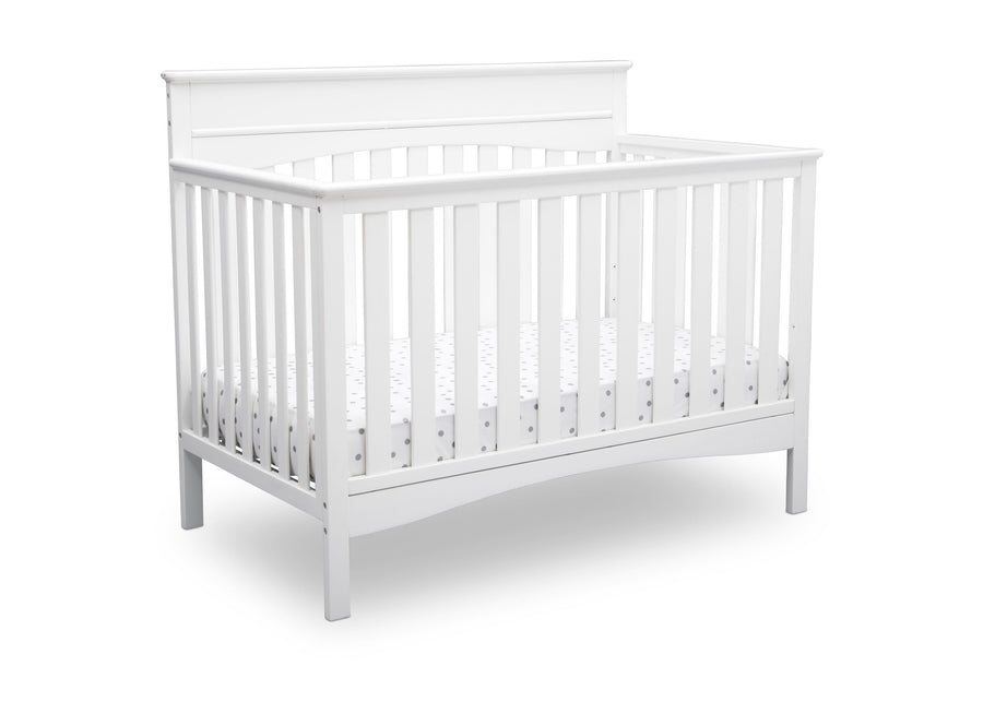 Bianca White (130) 3-Skylar 6-in-1 Convertible Crib