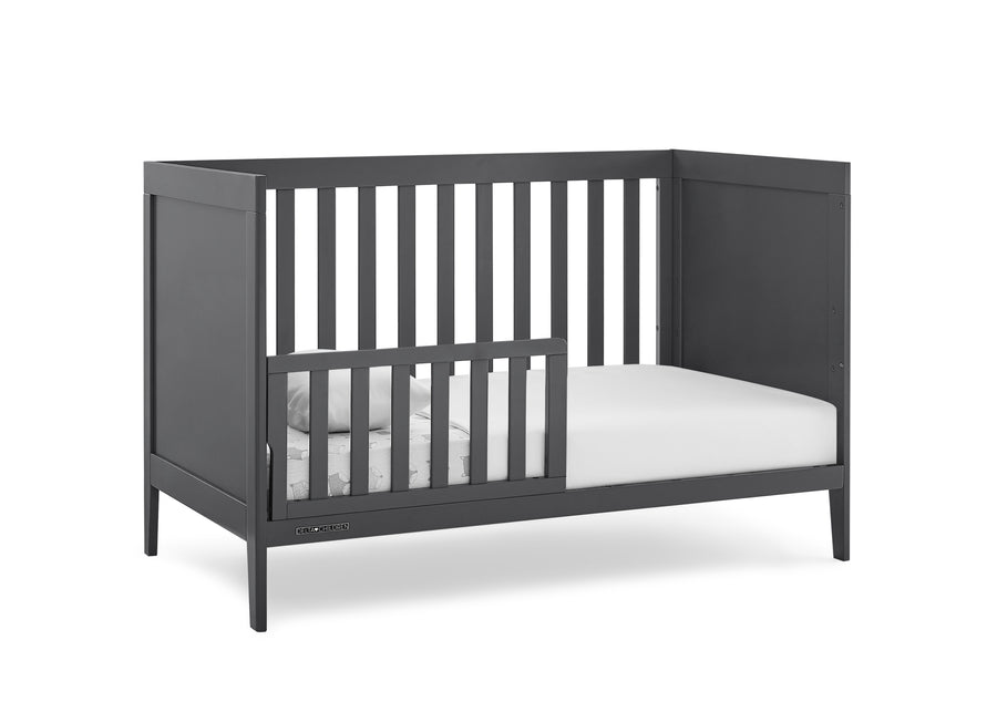 Charcoal Grey (029) 4-Hayes 4-in-1 Convertible Crib