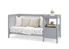 Grey (026) 7-Zoe 5-in-1 Convertible Crib and Changer