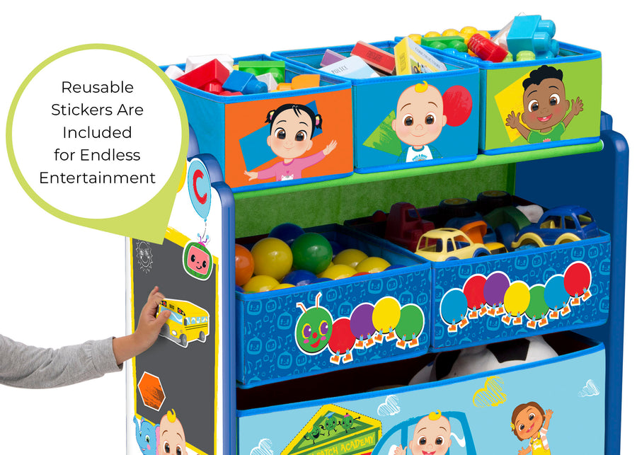 CoComelon (1224) 11-Cocomelon 4-Piece Toddler Room-in-a-Box Bedroom Set