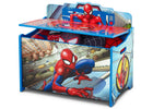 Spider-Man (1163) 3-Marvel Spider-Man 2-Piece Toddler Bedroom Set - Includes Toddler Bed and Deluxe Toy Box