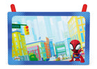 Spider-Man (1164) 6-Spidey and His Amazing Friends 4-Piece Toddler Playroom Set – Includes Play Table and 6 Bin Toy Organizer
