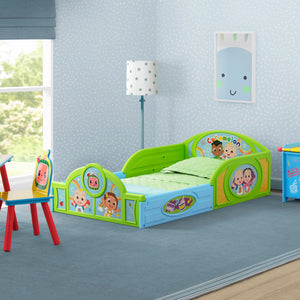 CoComelon 4-Piece Toddler Room-in-a-Box Set – Includes Sleep and Play Toddler Bed, Table, 1 Chair and Toy Box 20