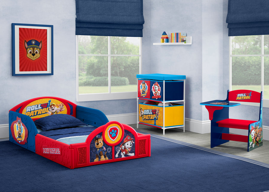 Paw Patrol (1121) 1-PAW Patrol 3-Piece Toddler Bedroom Set