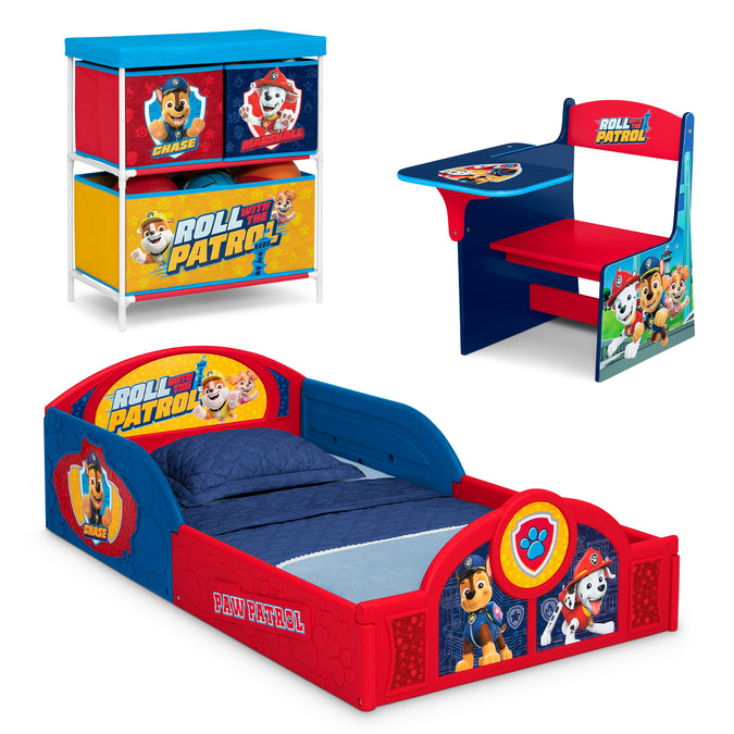 Paw Patrol (1121) 2-PAW Patrol 3-Piece Toddler Bedroom Set