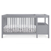 DCB: Grey (026) 11-Zoe 5-in-1 Convertible Crib and Changer
