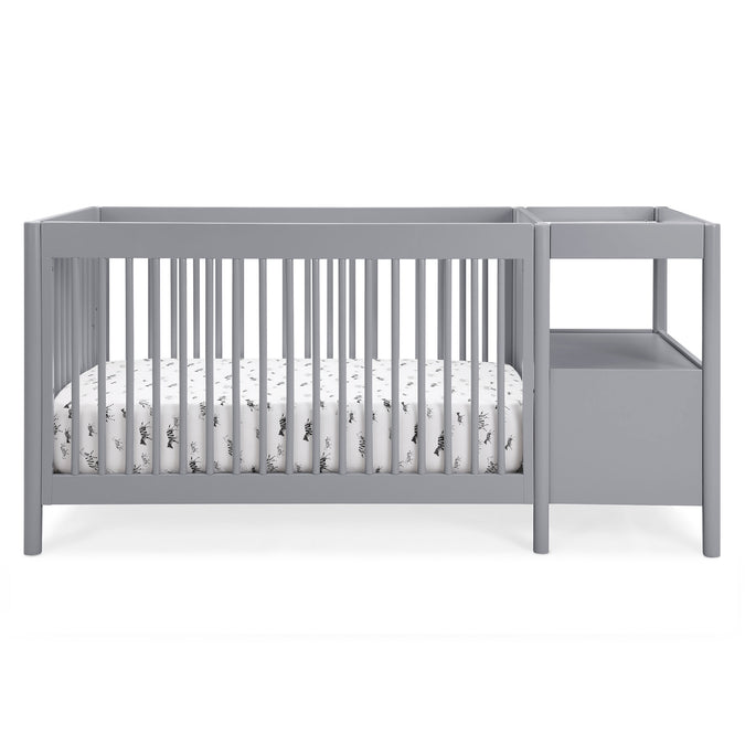 DCB: Grey (026) 11-Zoe 5-in-1 Convertible Crib and Changer