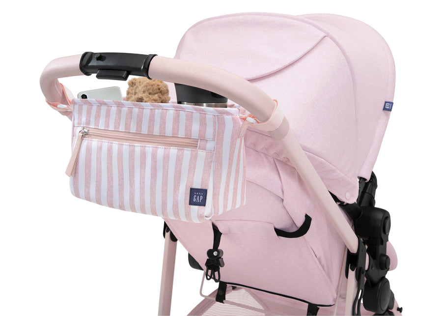 Pink Stripes (2356) 4-babyGap Classic Parent Organizer for Single Stroller