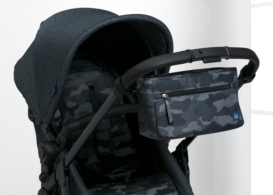 Black Camo (2358) 19-babyGap Classic Parent Organizer for Single Stroller
