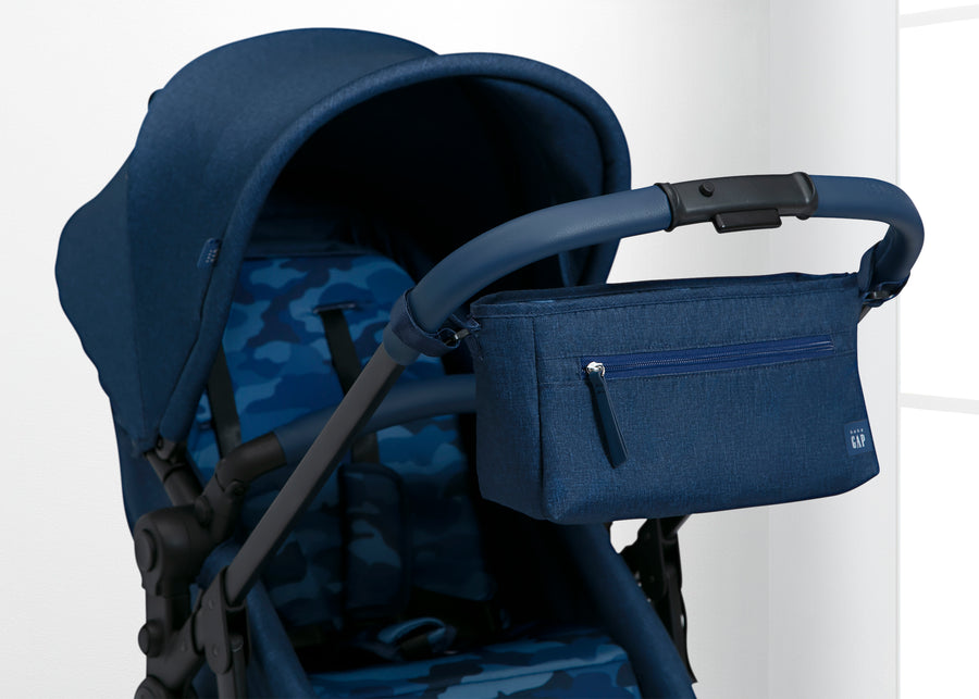 Blue (2430) 43-babyGap Classic Parent Organizer for Single Stroller