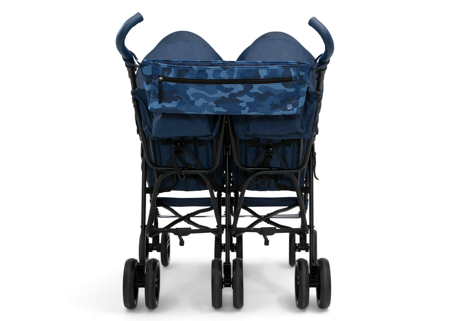 Navy Camo (2357) 12-babyGap Classic Parent Organizer for Double Stroller